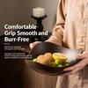 Portable Modern Wooden Look Serving Bowl Ideal For Displaying Fruits And Appetizers During Family Gatherings