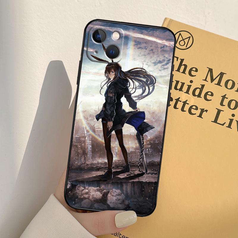 Arknights Spiel Handyhülle Für iPhone 17 16 15 14 11 12 13 Pro Max mini XR 16e 15 16 Plus 17 Air Vollabdeckung
