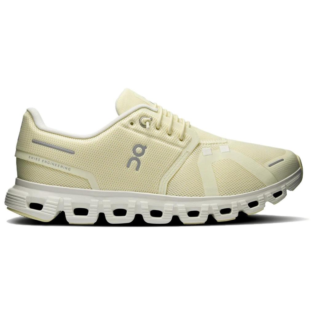 On Cloud 6 Casual Running Shoes Women's Light Yellow 3WF10064654