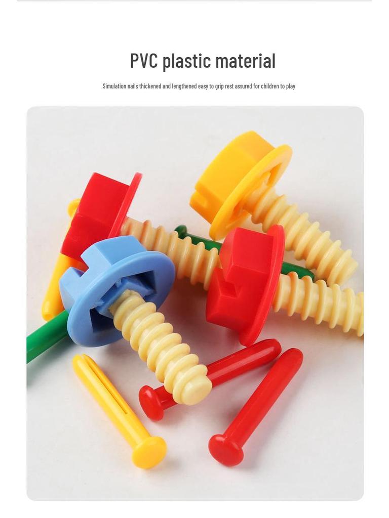 Children's 1-3 Year Old Educational Screw Toy Car - Building Blocks for Boys & Girls