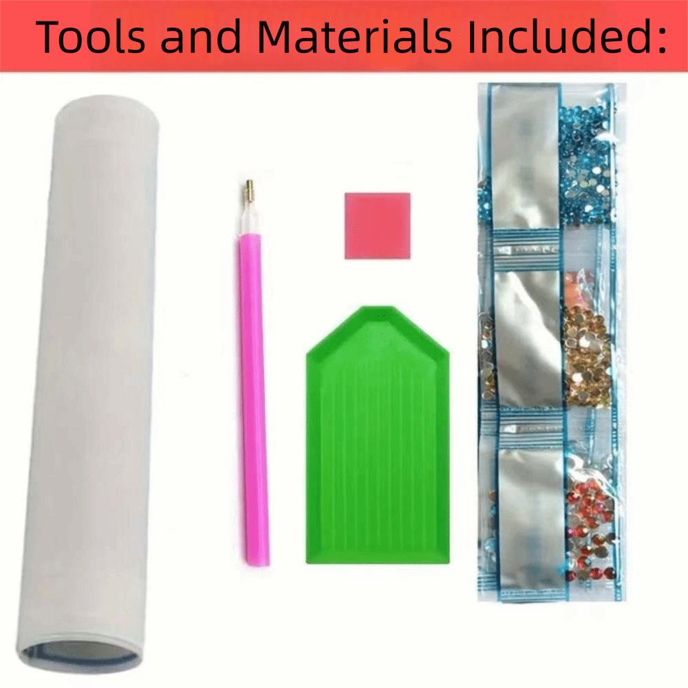 Octopus Design Pearl Art Kit Sparkling Finish Beach Theme Diamond Painting Kit Half Round Pearl Marine Animal Pattern