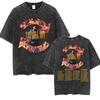 J Cole The Fall Off New Album  Tour Cover Tshirt Men Women Fashion Vintage Washed T Shirts Summer ONeck Oversized T Shirt