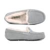 1106878 Lgry Ansley Light Grey Moccasine Flat Shoes