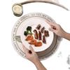 Heat-Resistant, Waterproof Leather Dining & Tea Table Mat - Luxury No-Wash Placemat, Oil-Proof Bowl Mat, Insulating Round Design.