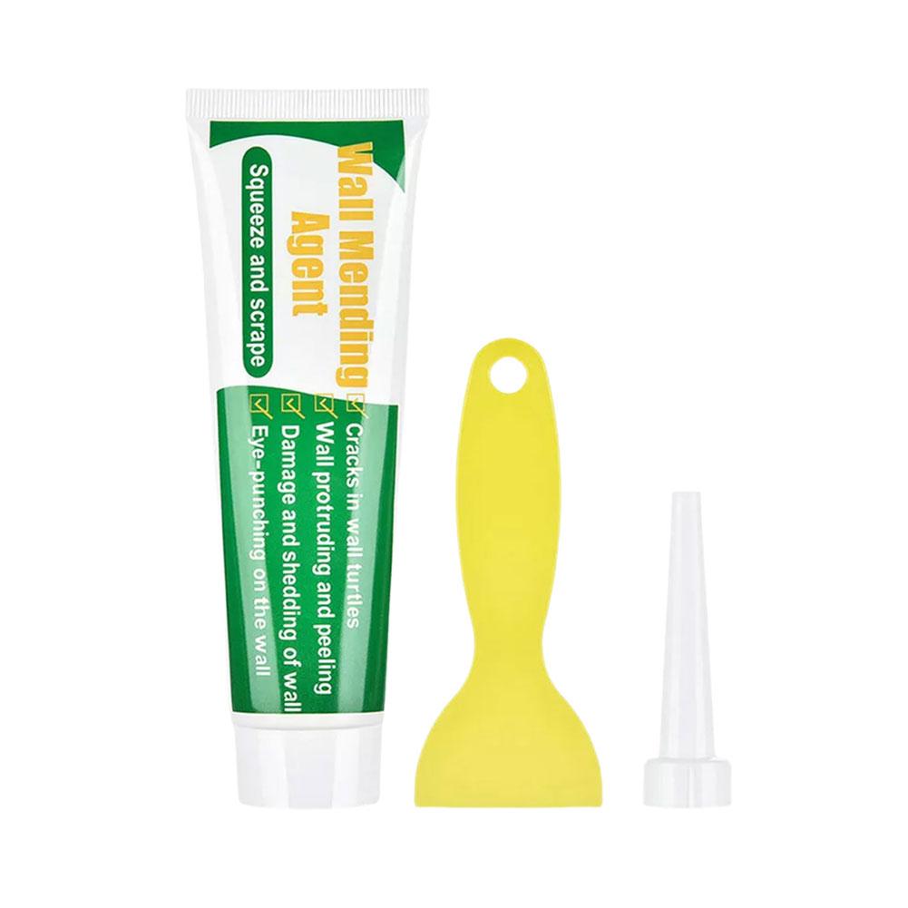 

1/4SET Wall Mending Agent 100g Wall Repair Cream with Scraper Paint Valid Mouldproof Quick-Drying Patch Nail Hole Restore Wall