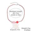 Christmas Day Necklace European and American Multi-layer Christmas Necklace Christmas Necklace