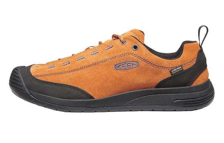 Keen Jasper Outdoor Casual Abrasion Resistant Breathable Low top Hiking Shoes Men s Orange 1023872 42.5