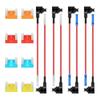 Auto Electrical Fuses Adapter with Standard Blade Fuses Suitable for Reliable Overload Protection Enhances Compatibility