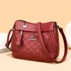Crossbody Bag for Middle-aged Women, Small Square Embroidered Bag for Women, Single-shoulder Bag