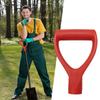 32mm/34mm Shovel Handle Replacement Ergonomic D Grip Replacement Labor-Saving Garden Tools for Digging Raking Snow Scoop Yard
