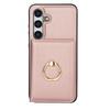 Brieftaschen-Hülle mit Kartenhalter, 360° drehbarer Ring-Ständer, Magnetverschluss für Samsung Galaxy A55/A35/A25/A12/A15/A54/A14/A73/A53