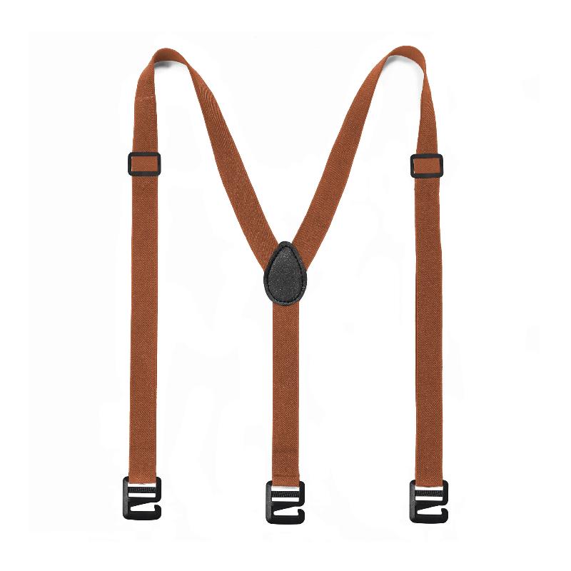 2.5Cm Width Men'S Suspenders  Creative 3 Hooks Suspenders Man Pants Casual Mens Trouser Suspenders  Adjustable Brace