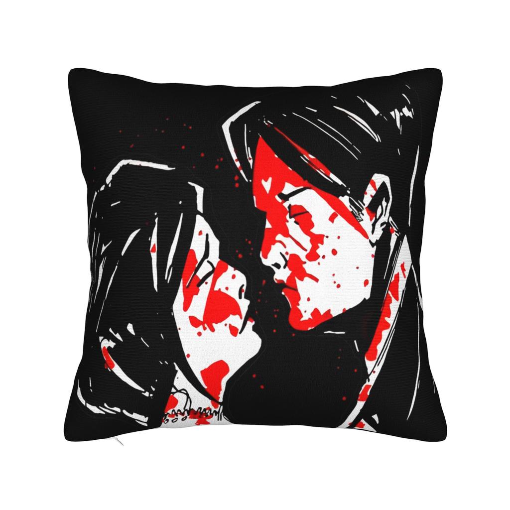 My C-Chemical R-Romance Pillow Cover  Soft Cushion Cover Cute Funny Pillow Case For Sofa Home Decoration