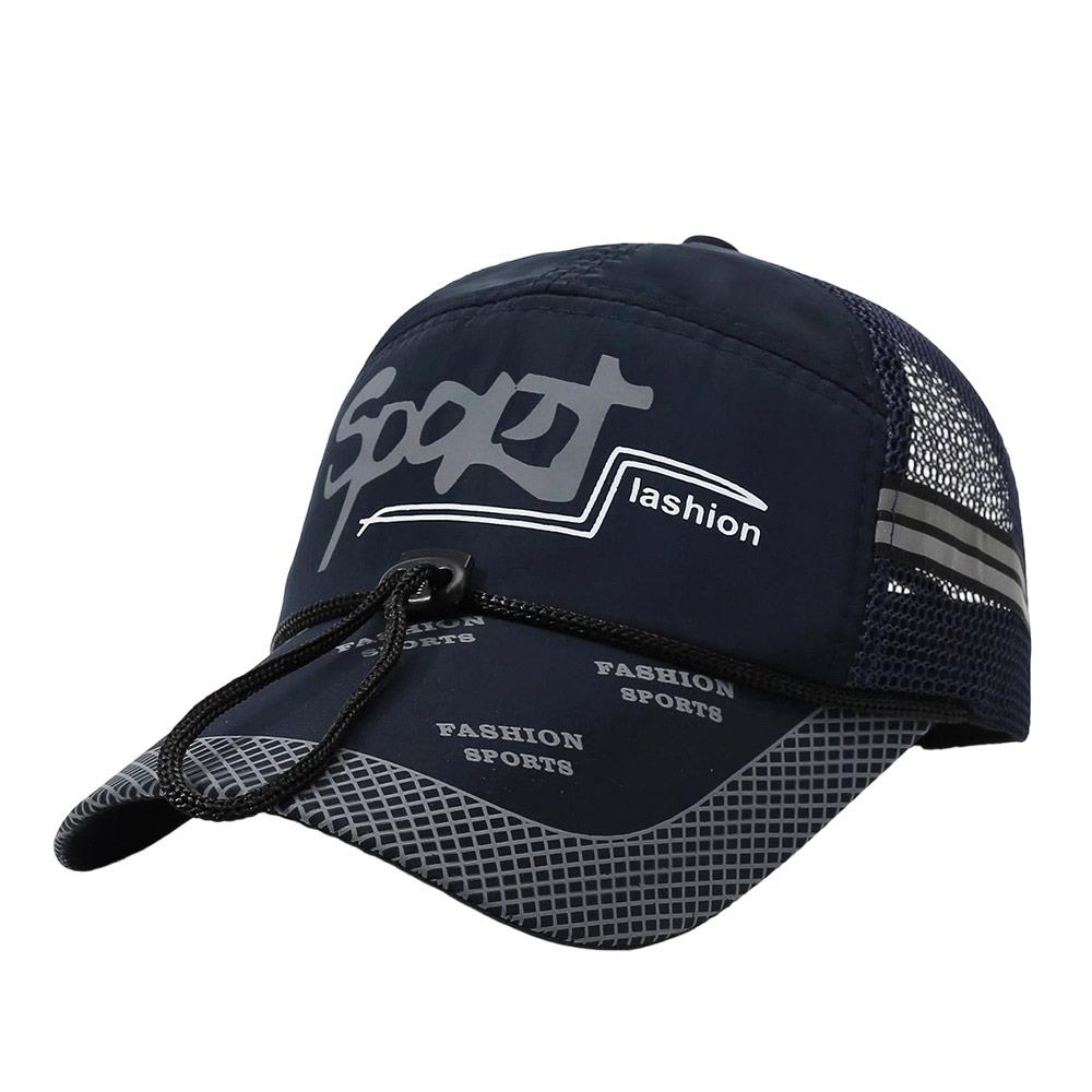 Mesh Sun Hat Breathable Snapback Hat Casual Dad Hat  for Men Women