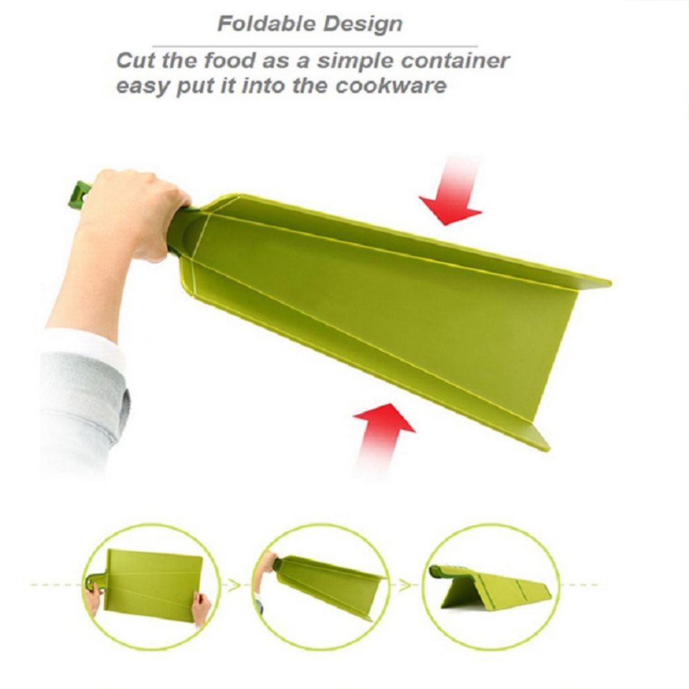 Food Accessories Skidproof Cooking Folding Kitchens Tool Plastic Cutting Boards Chopping Board
