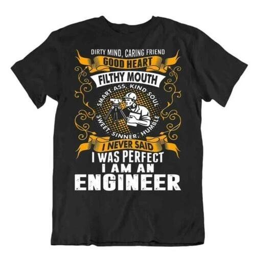 Perfect Engineer T-Shirt Stylish Design Shirt Originator Tee