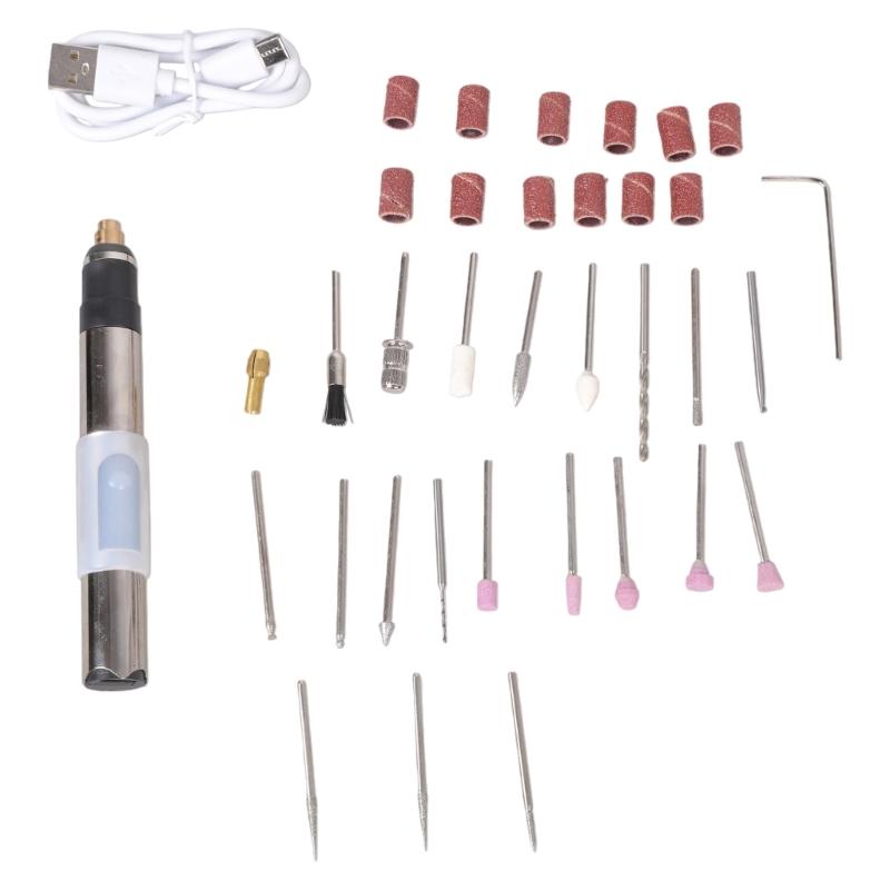 Professional 25W Rechargeable 3 Speed Adjustable Engraving Tool Wireless Design With 36 Templates Suitable For DIY Craft