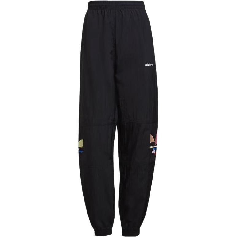 (ЖЕНСКИЕ) adidas Adicolor Shattered Trefoil Спортивные штаны Черный Женские H22863 S