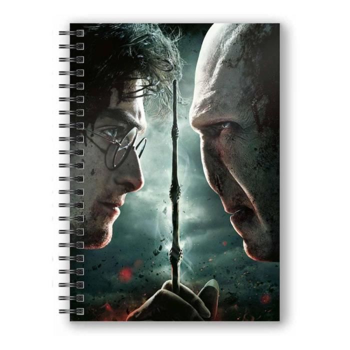 HARRY POTTER - Effet 3D Harry Potter VS Voldemort - Cahier