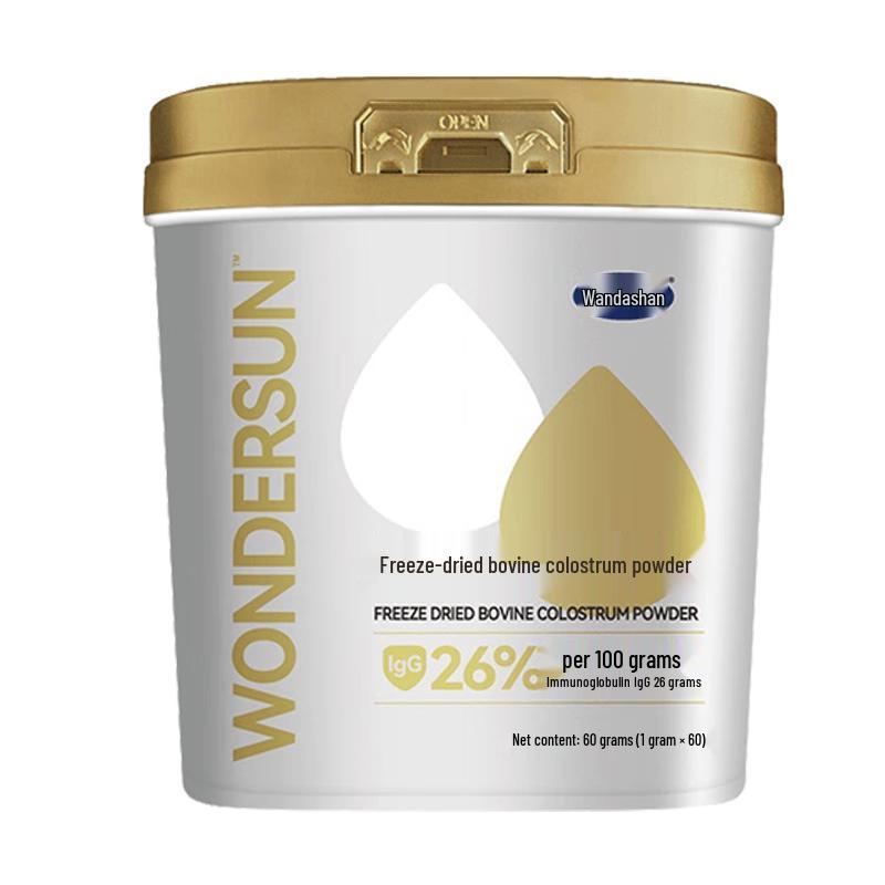 Wanda Shan High-IgG Bovine Colostrum Powder 60g