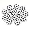 5Pcs Alloy Drop Oil Color Pendant Football Basketball Rugby Shape Fashion Pendant For DIY Men Women Necklace Earring Party Gift