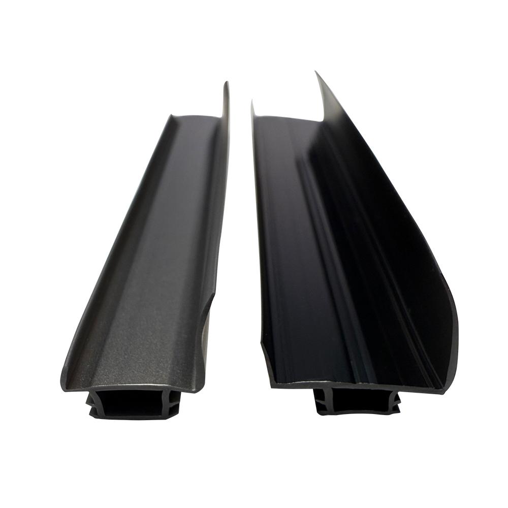 Latest Extraordinary Rubber Stopper Silicone Foam Waterproof Door Rain Sealing Strip with Custom Cutting (Black,Silicone) чёрный