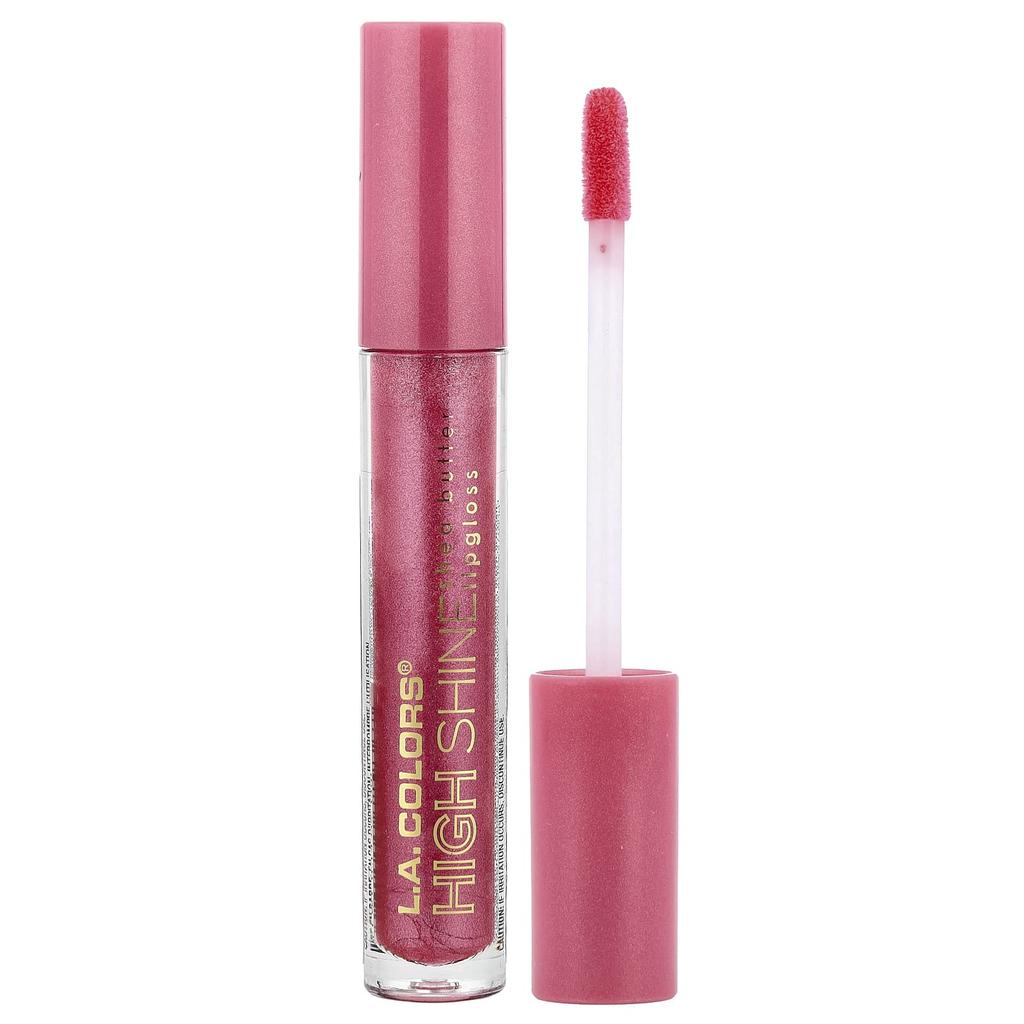 L.A. Colors, High Shine, Shea Butter Lip Gloss, CLG936 Playful, 4g (0.14oz)