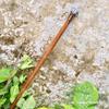 Brass Walking Stick Premium Quality Style Punch Head Handle Handmade Wooden Cane