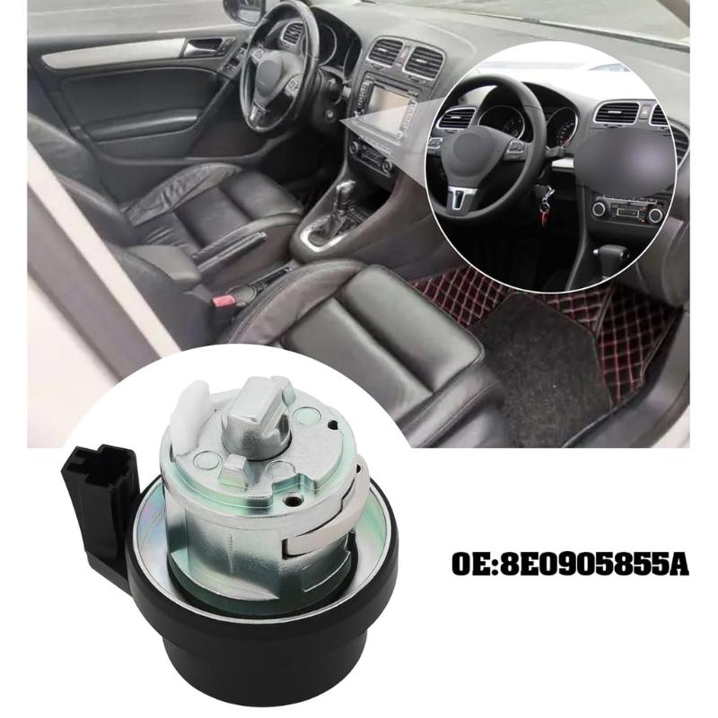 Advanced Long Lasting Secure Ignition Lock Barrels Core Assembly 8E0905855A 107905855C 6L0905855D 8E0905855C for Vehicle