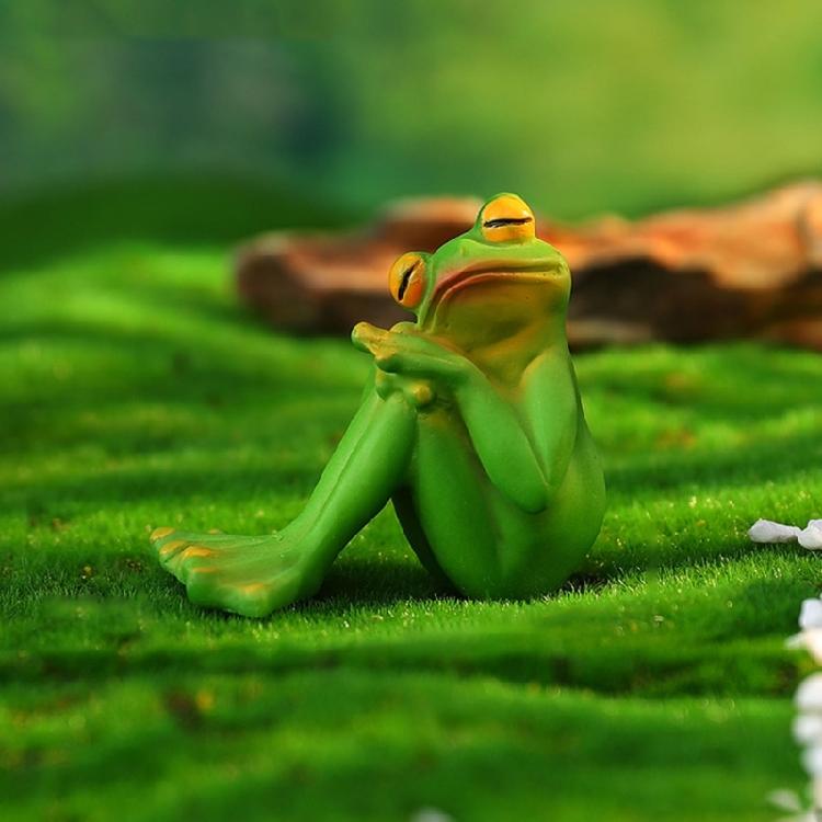 Creative Resins Musician Frogs Statue Figurine for Indoor or Outdoor Decoration Home Office Desktop Shelves Ornament