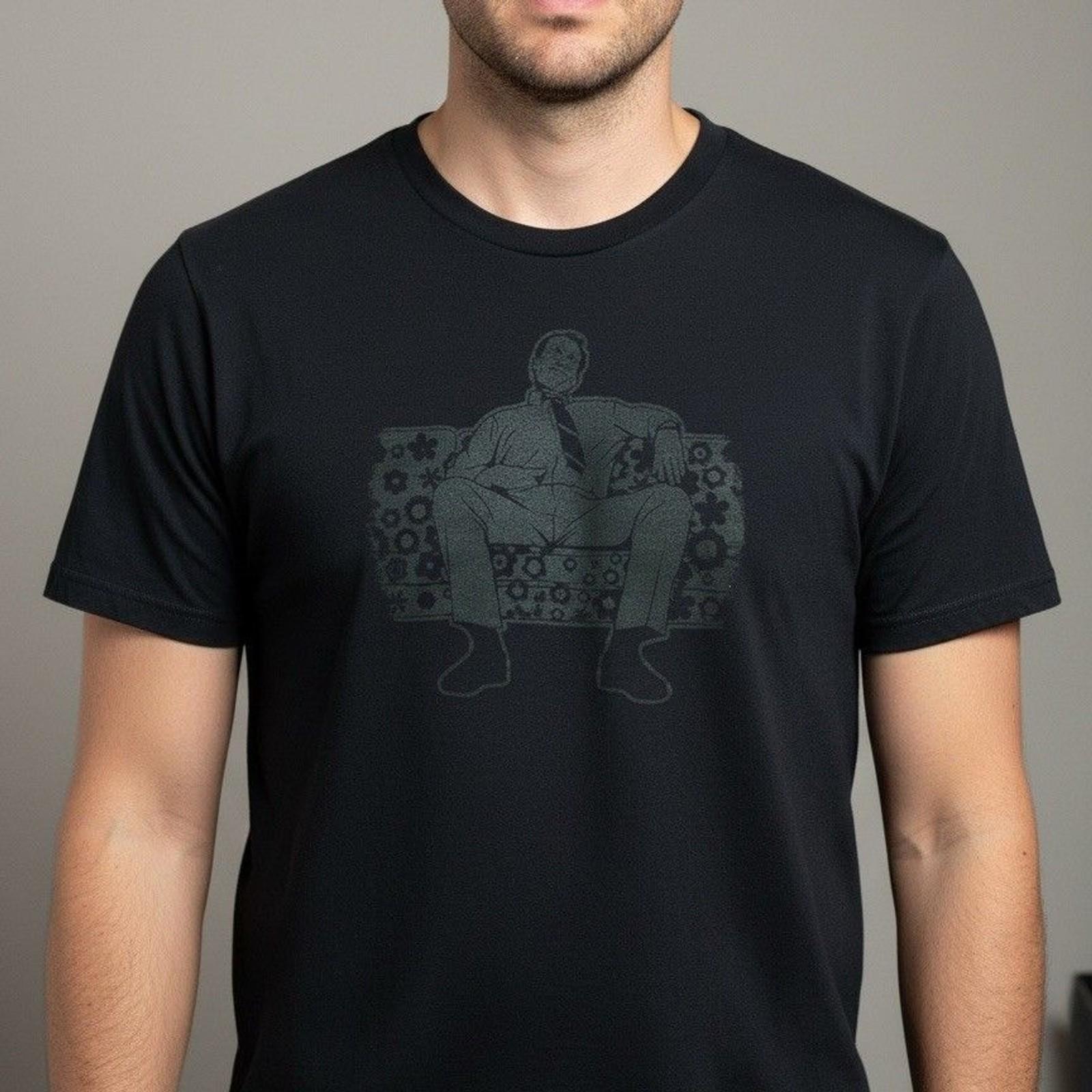 Chive Tees Al Bundy Married With Children Graphic T-Shirt Mens XL Black L