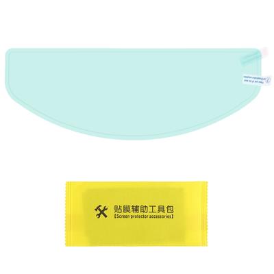 Motorhelm Vizier Krasbestendig Anti-Mist Film Helder Vizier Lens Inzet Mistbestendig Waterafstotend Universeel