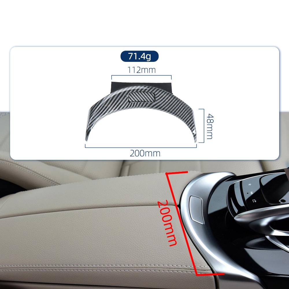 2056803407 Car Center Console Armrest Cover Button Central Storage Box Switch For Mercedes BENZ C Class W205 GLC W253 2015-2020