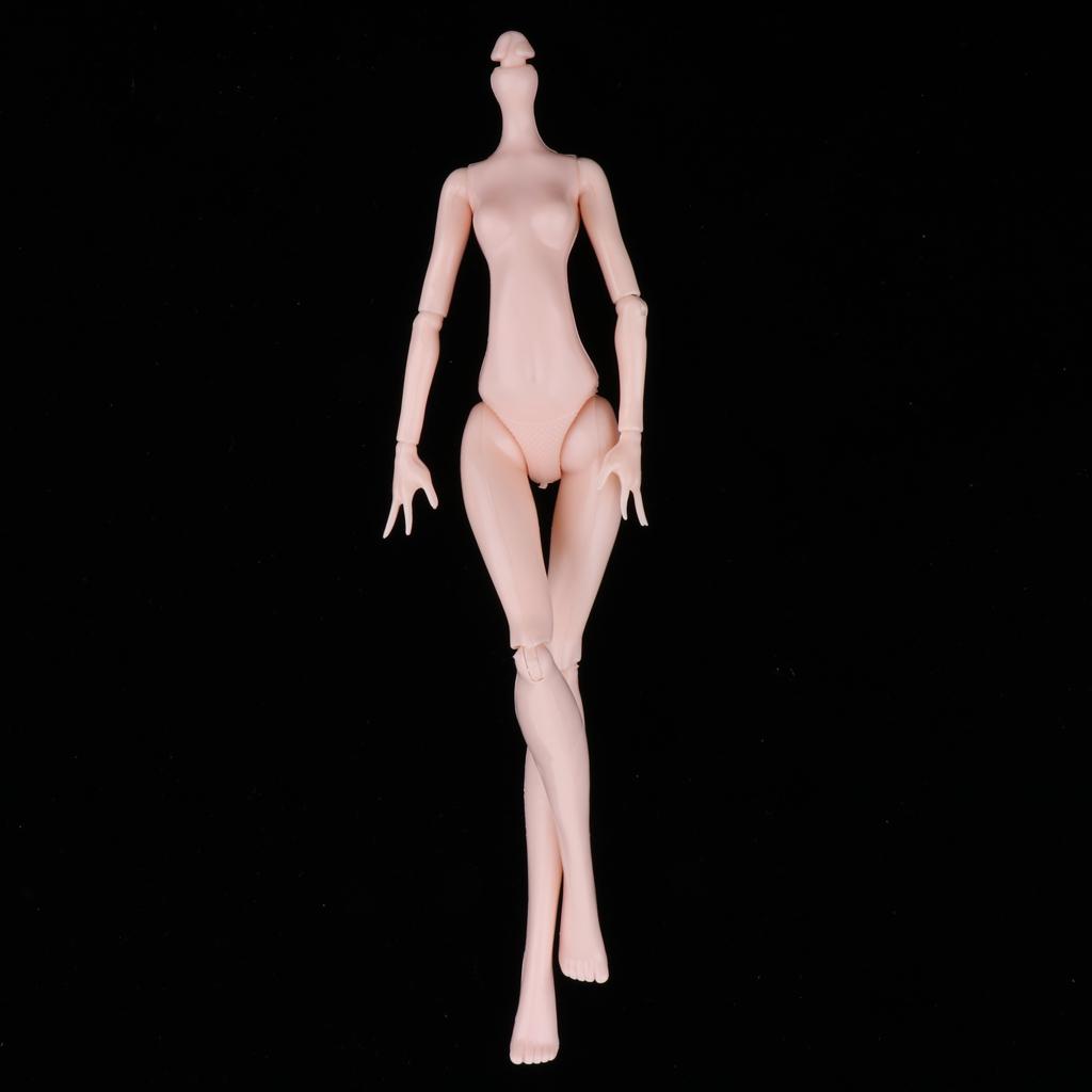 Stylish Nude Monster Doll Body Girl Model Toy For High 3 Pieces