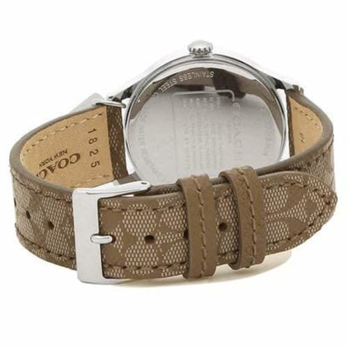 Coach Ruby Signature Charm Women's Watch, Khaki and White, 14502994