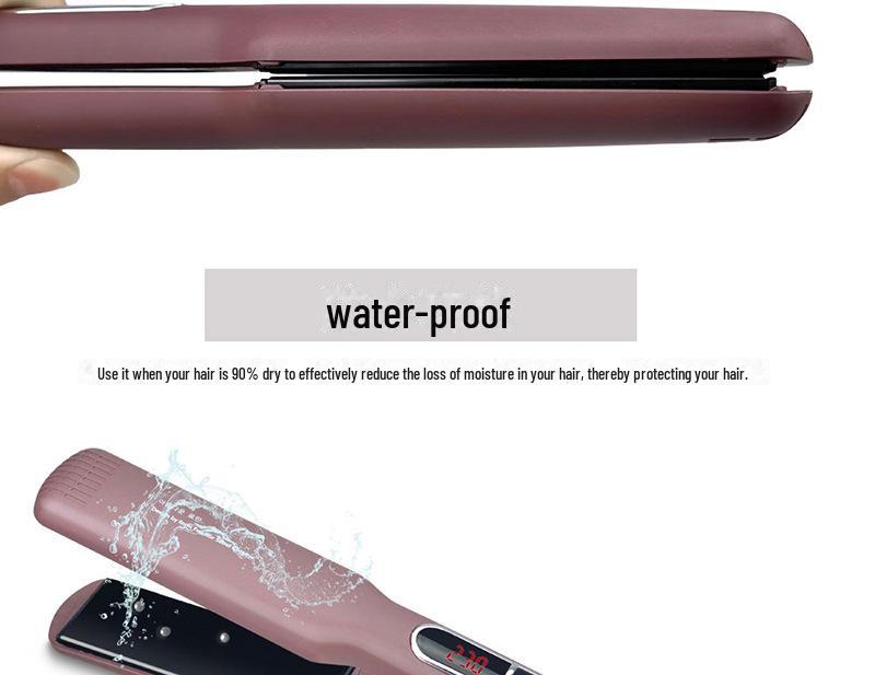 Wasserdichter Haarglätter und Lockenstab mit doppeltem Verwendungszweck für den Salon- und Heimgebrauch