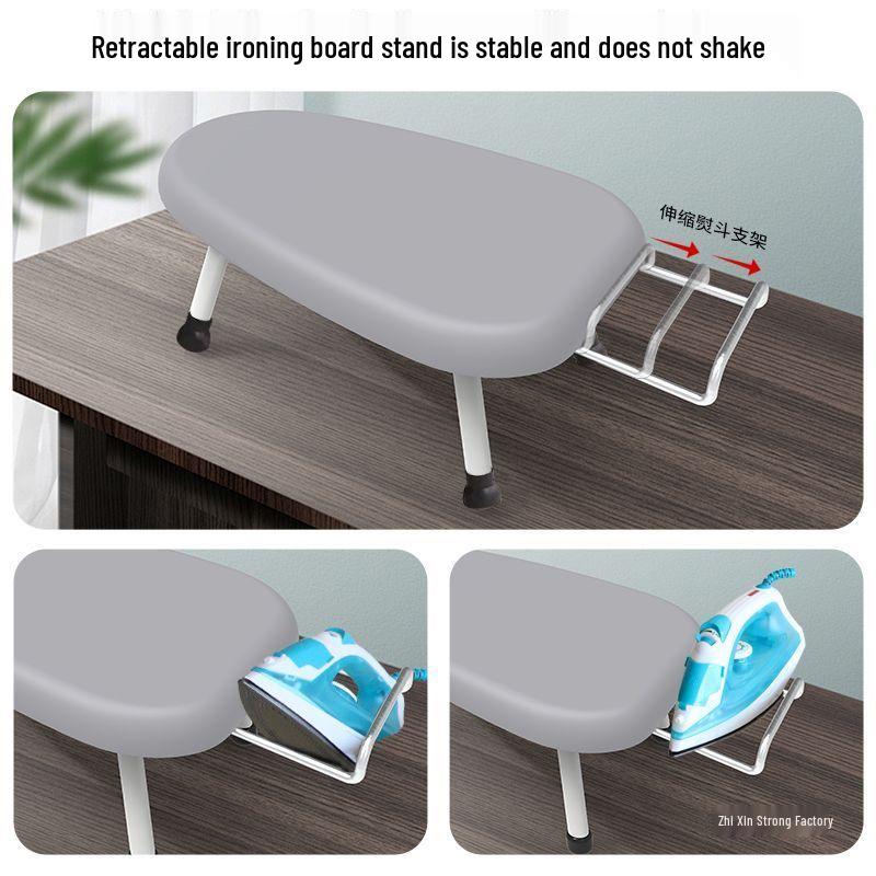 Compact Folding Universal Ironing Board - Mini Electric Mat Table for Clothes