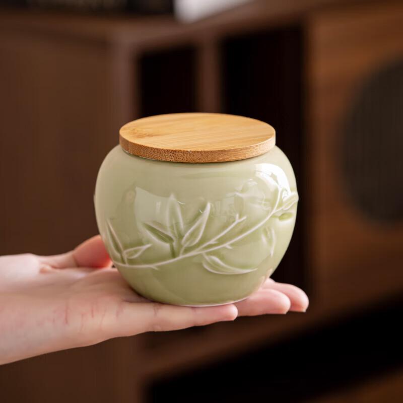 Bafangli Bamboo Rhyme 11-Piece Ceramic Tea Set