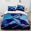 3D Printing Johnny Depp Series Comforter Bedding Set,Duvet Cover Bed Set Quilt Cover Pillowcase,king Queen Size Bedding Set Kids
