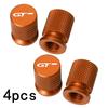 RFZN1 For Kia GT LINE ELANTRA Sportage Stinger KX5 K3 K4 K5 Sorento Aluminum Alloy 4pcs Car Wheel Tire Valve Caps Tyre Rim Stem Covers