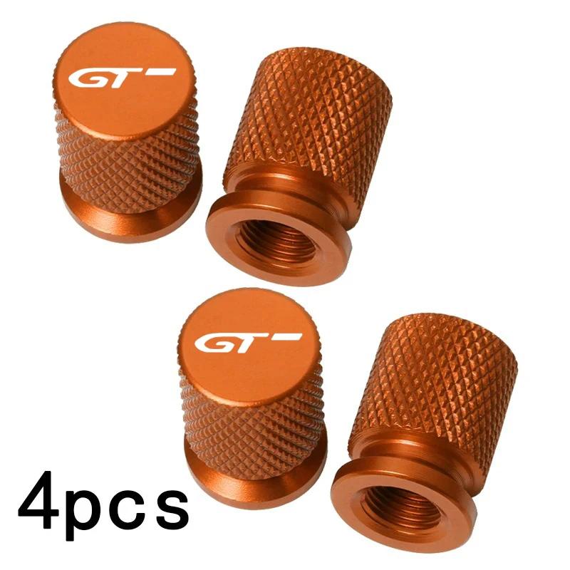 RFZN1 For Kia GT LINE ELANTRA Sportage Stinger KX5 K3 K4 K5 Sorento Aluminum Alloy 4pcs Car Wheel Tire Valve Caps Tyre Rim Stem Covers