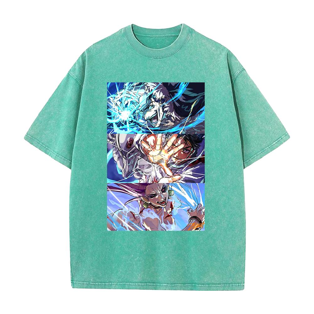 Hot Anime Jujutsu Kaisen Okkotsu Yuta Ishigoori Ryuu Clothing Men Women Tshirts Washed Cotton Tee Retro T-shirt Harajuku T Shirt
