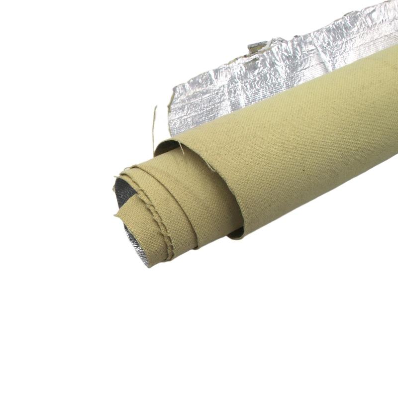 50cm/100cm 260g Aramid Aluminum Foil Fabric 1414 Aramid Kevlar Fiber Fabric for DIY Sewing Clothing 150cm Width