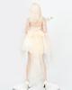CR ROLECOS Halloween Cosplay Angel Fairy Dress, Women's Adult Costume, Cute and Sexy, Perfect for Events, Parties, and School Festivals (Size S)