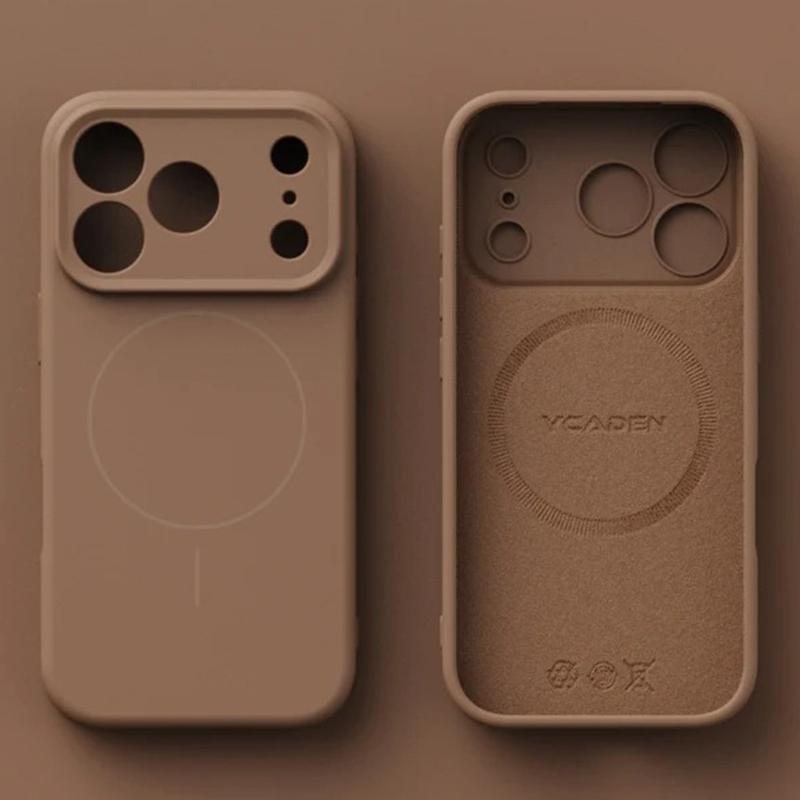 Magnetic Liquid Silicone For Magsafe Phone Case For iPhone 17 16 15 14 13 12 Pro Max 16 Plus 17Air Skin Feel Soft Cover
