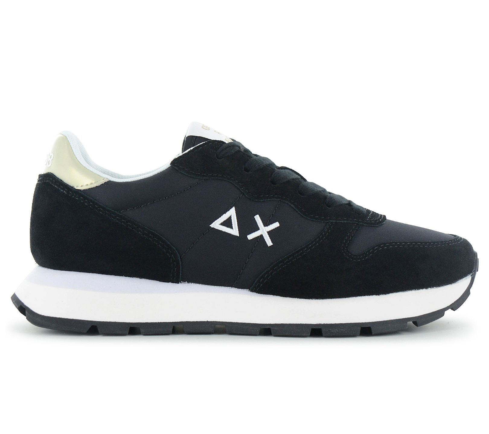 SUN68 Ally Gold Silver - Women s Sneakers Shoes Black Z36202-11 ORIGINAL EU 38 чёрный