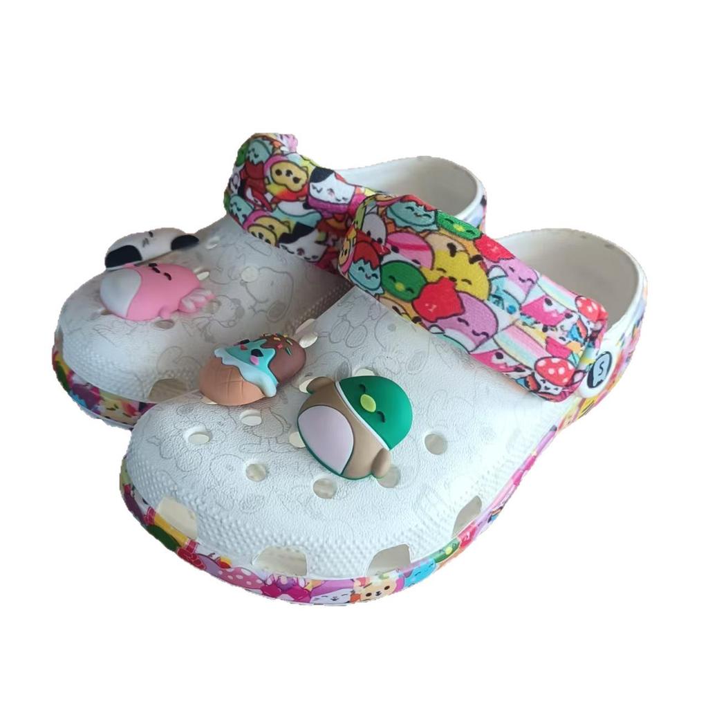 Croo My Neighbor Totoro Co-Branded Clogs: Fun Cartoon Children's and Adult Beach & Home Shoes in Parent-Child Styles
