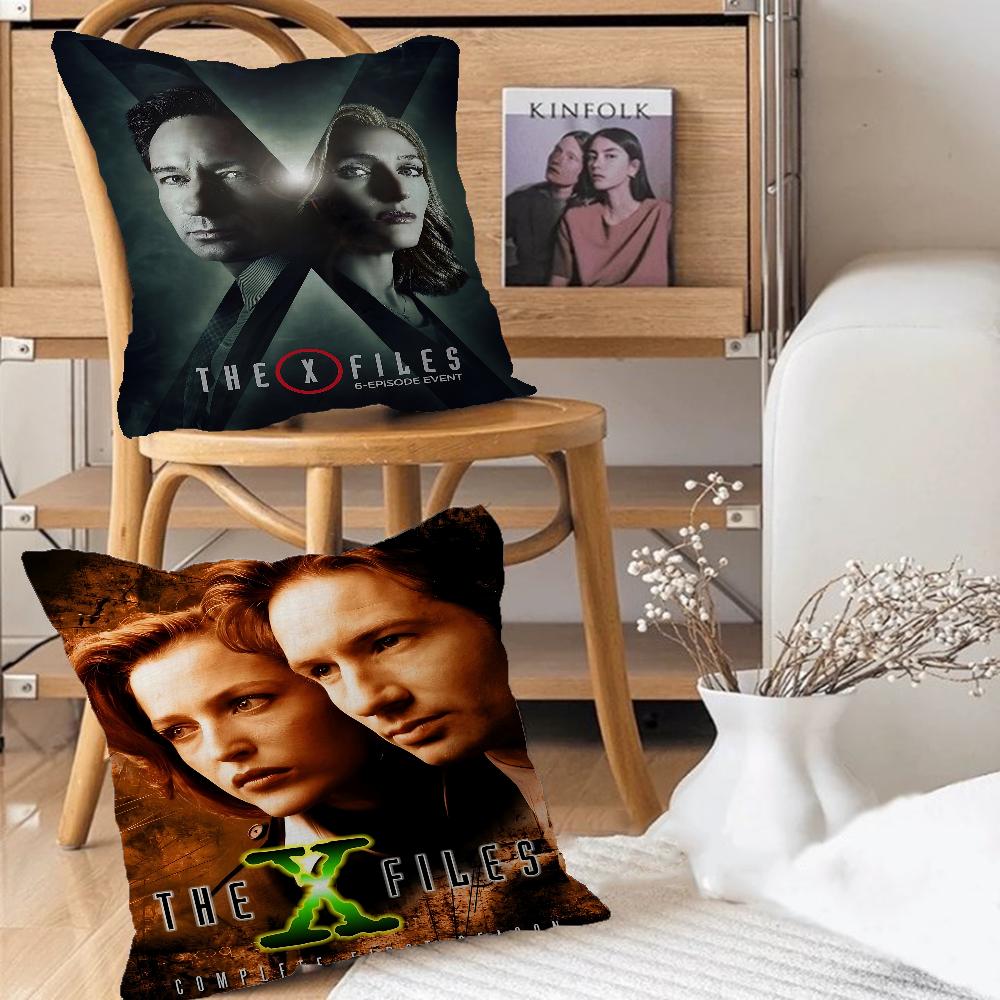 Horror Movie X-Files Pillow Anime Pillow Sofa Bed Head Pillow Cover Cushion Cover 45x45 Cm Fashion