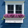 10 Bundles Fake Lavender Plastic Leaves Artificial Flowers Home Greenery for Outdoor Yard Wedding Decor
