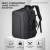 [Denash] Vacuum Compression Backpack with Travel Pump, Large Carry-on Size, Air Backpack for Men, Expandable 36-55L Large Capacity, Wet & Dry